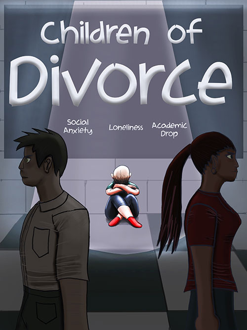 插图:Alvin Hidayat:“离婚对孩子的影响”