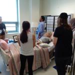 护理浸入式项目参与者发现芭芭拉Nubile模拟实验室。