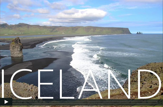Amalie Elfallah's video production of Iceland