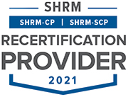 SHRM再认证提供者标识2021