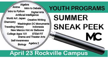 youth programs summer sneak peek 2022
