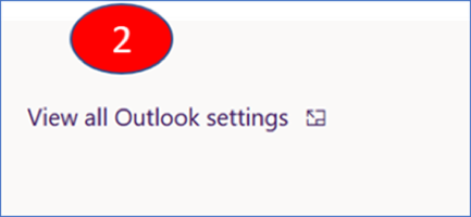 查看所有Outlook设置